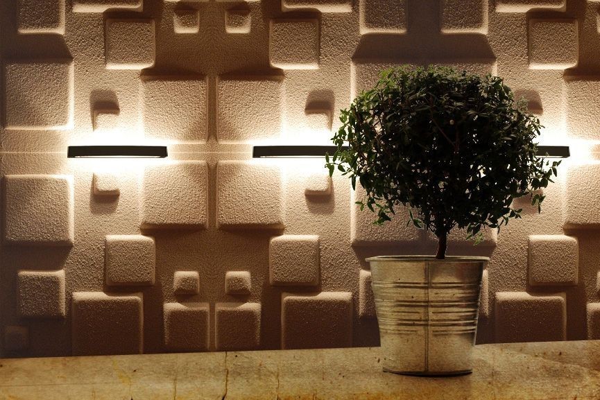 15 m2 Platten mywall 3D Decke Paneele 50x50cm, CUBES ...